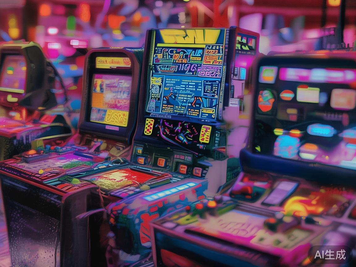 而在80年代，随着家庭电脑和街机游戏的普及，电子游
